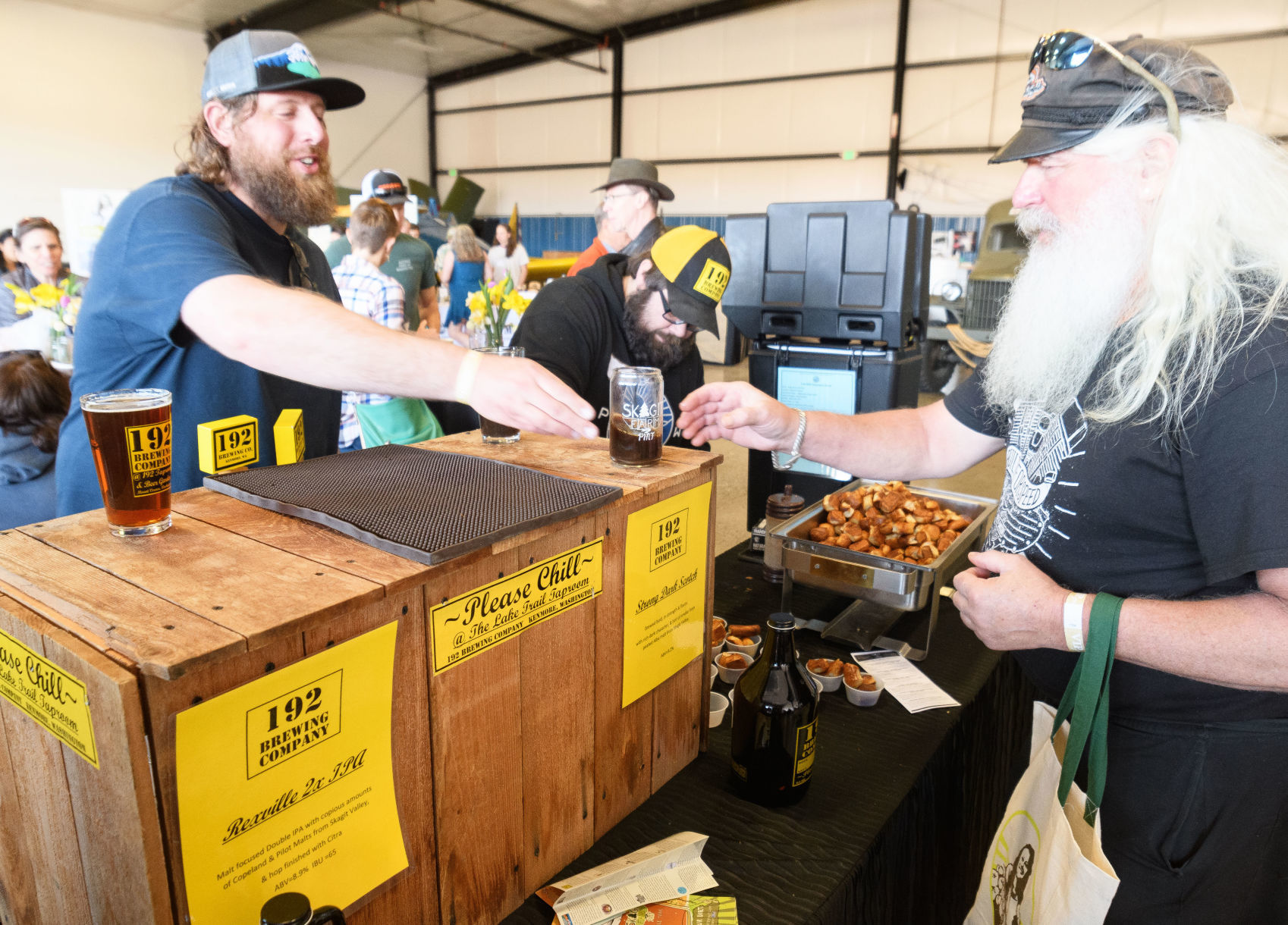Sampling a brew